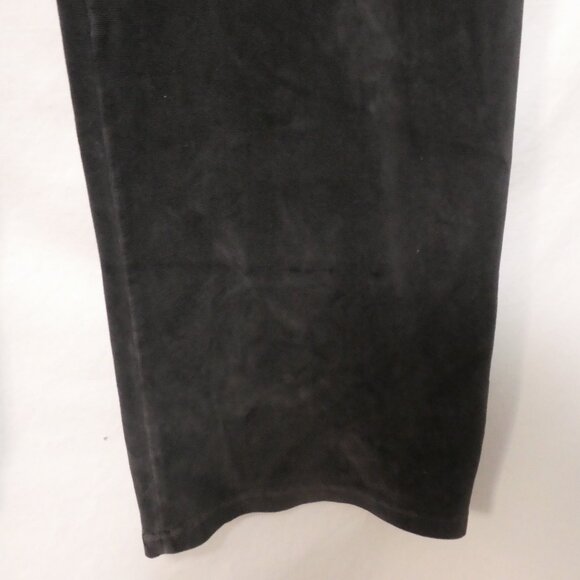Y2K | GAP - Stretch | small | Soft Black Velour / Velvet Loungewear Pants - Picture 9 of 16
